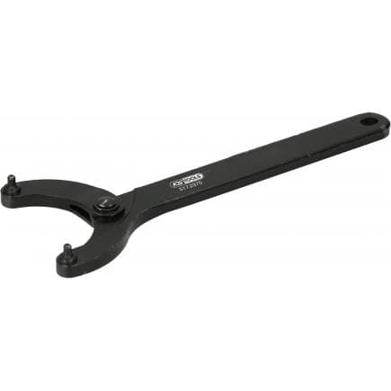 KS TOOLS 517.2375 - Clé articulée pour écrou cylindrique à deux trous avant