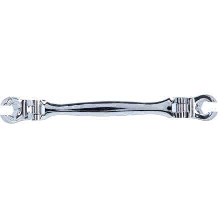 KS TOOLS 518.0528 - Jeu de clés polygonales doubles ouvertes, avec double articulation