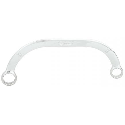 KS TOOLS 518.2365 - Clés polygonales demi-lune CHROME plus