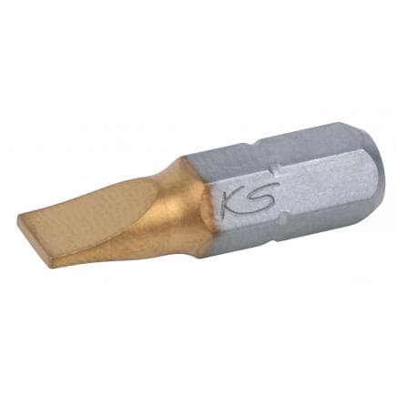 KS TOOLS 911.2620 - 1/4" Embout de vissage Fente TIN