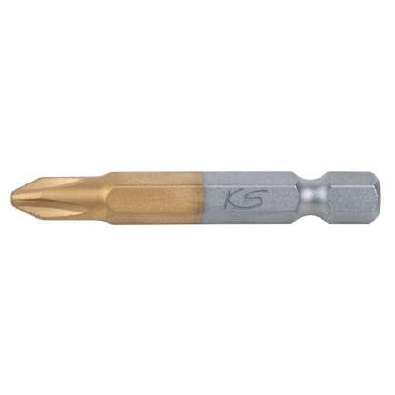 KS TOOLS 911.2642 - 1/4" Embouts de vissage PHILLIPS TIN 50 mm