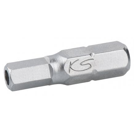 KS TOOLS 911.2967 - 1/4" Embouts de vissage 6 pans percé, 25mm