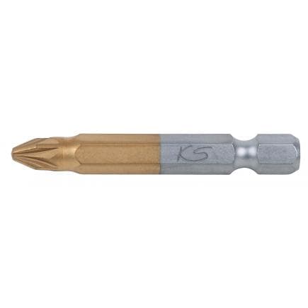 KS TOOLS 911.3645 - 1/4" Embouts de vissage POZIDRIV TIN, 50mm