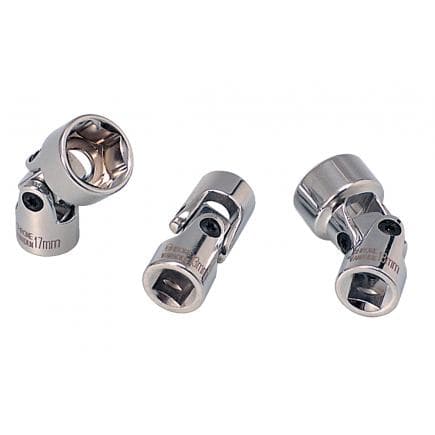 KS TOOLS 911.3841 - 3/8" Douilles articulées 6 pans CHROME plus