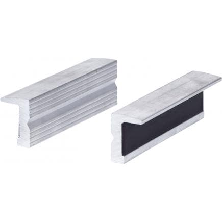 KS TOOLS 914.0081 - Mordaches en aluminium aimantées pour étaux, structure fine