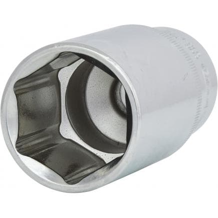 KS TOOLS 918.1249 - 1/2" Douilles 6 pans CHROME plus, longues (mm)