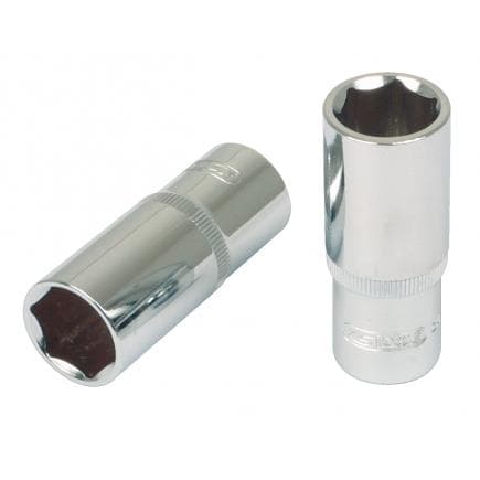 KS TOOLS 918.1426 - Douille CHROME plus 1/4" à six pans, longue (mm)