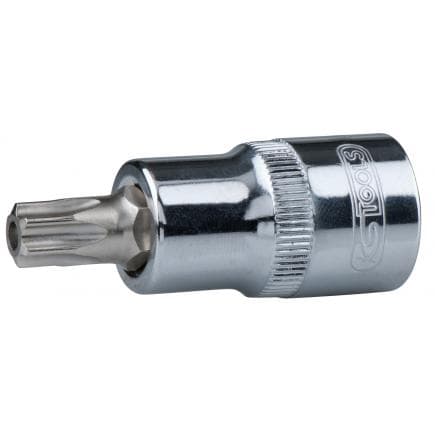 KS TOOLS 918.1722 - 1/2" Douilles tournevis Torx percé CHROME plus (mm)