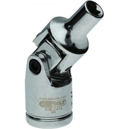 KS TOOLS 918.2417 - Douille Torx E 1/4" articulée