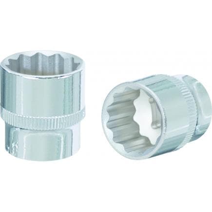 KS TOOLS 918.4814 - 3/8" Douilles 12 pans CHROME plus (")