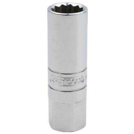 KS TOOLS 918.3804 - 3/8" CHROME plus® Douille spéciale pour bougies d'allumage aux parois fines (mm)