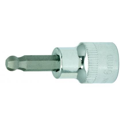 KS TOOLS 918.2413 - 3/8" Douilles tournevis 6 pans intérieur CHROME plus,Kugelkopf (mm)