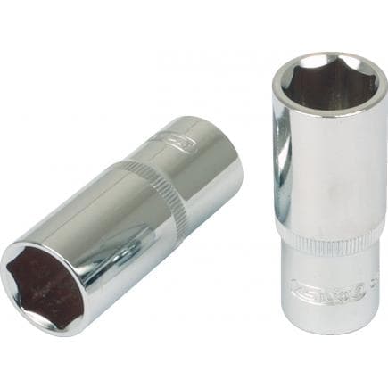 KS TOOLS 918.4931 - 3/8" Douilles 6 pans CHROME plus, longues (mm)