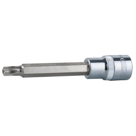 KS TOOLS 918.4002 - 3/8" Douilles tournevis Torx percé CHROME plus, longues