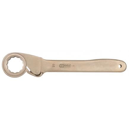 KS TOOLS 962.0109 - Cliquets à tuyauter BERYLLIUM plus, 12 pans