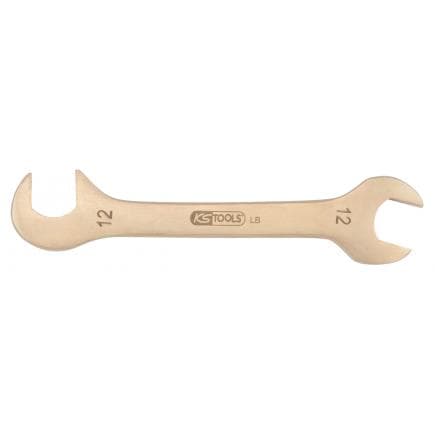 KS TOOLS 963.7121 - BRONZE plus Clé à fourche double en tôle klein (mm)