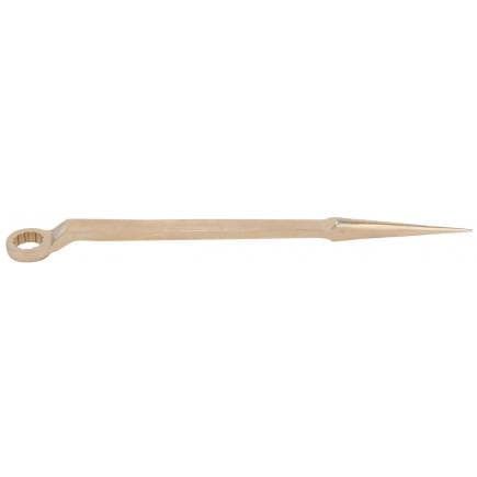 KS TOOLS 963.8168 - BRONZE plus Clé polygonale de montage avec broche, coudée (mm)