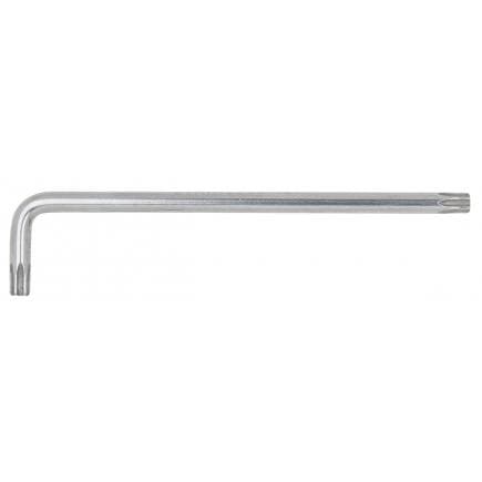 KS TOOLS 964.0603 - Clés mâles coudées Torx percées, longues EDELSTAHL