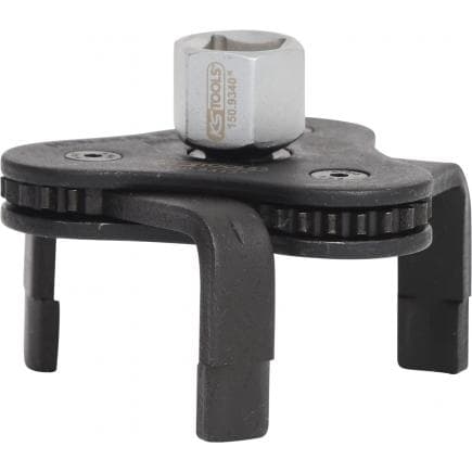 KS TOOLS 150.9313 - Clé de filtre à huile 3 bras