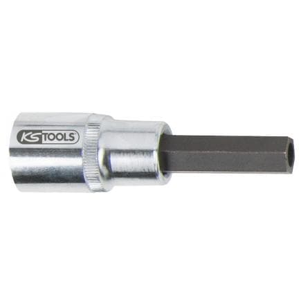 KS TOOLS 152.1087 - Douille 6 pans avec alésage 10mm pour buse d'injection