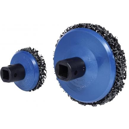 KS TOOLS 100.4035 - Set de nettoyage de moyeu des roues (2 pcs) ø65/105mm