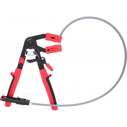 KS TOOLS 115.0901 - Pince avec câble Bowden pour colliers auto-serrants,730mm