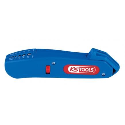 KS TOOLS 115.1003 - Couteau à dégainer pour câble rond 0,5-6,0mm²