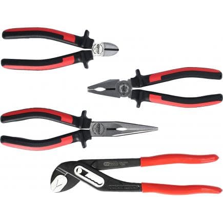 KS TOOLS 115.1004 - Jeu de pinces ERGOTORQUE (4 pcs)