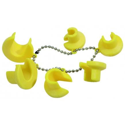 KS TOOLS 115.1095 - Jeu de raccords de conduites à clipser (6 pcs)