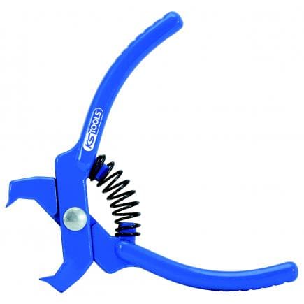 KS TOOLS 115.1098 - Pince à clips, bleue, droite, 100 mm