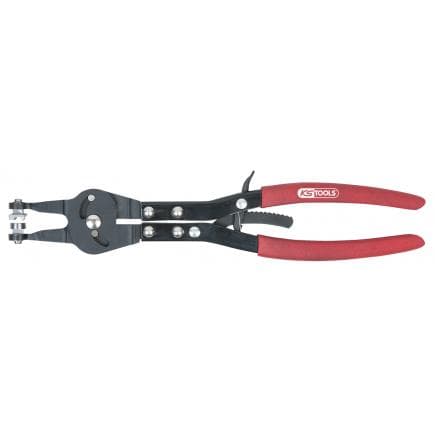 KS TOOLS 115.1166 - Pince pour colliers de serrage coudée type MU2