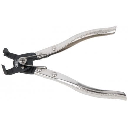 KS TOOLS 115.1179 - Pince coudée à colliers clic ø0-18mm