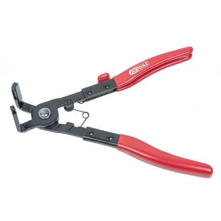 KS TOOLS 115.1182 - Pince pour colliers de serrage coudée
