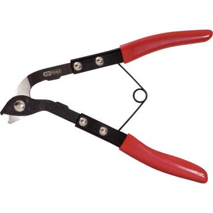 KS TOOLS 115.1186 - Pince à collier serti, inclinée