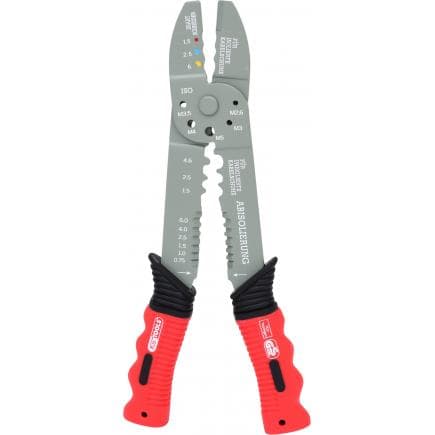 KS TOOLS 115.1231 - Pince à sertir pour cosses pré-isolées, 220mm