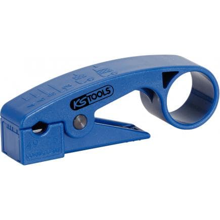 KS TOOLS 115.1243 - Pince à dénuder, pour câble coaxial, 7,5mm