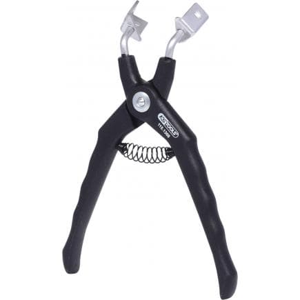 KS TOOLS 115.1308 - Pince coudée pour relais 45°