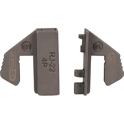 KS TOOLS 115.1422 - Mâchoires pour connecteurs Western 4P, RJ - 22