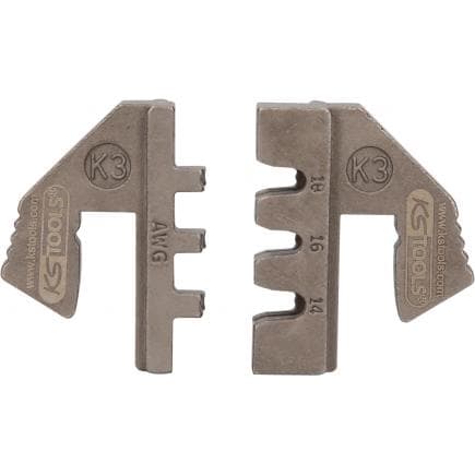 KS TOOLS 115.1438 - Insert de pince à sertir pour DEUTSCH DT, ø 1,0/1,5/2,5 mm²