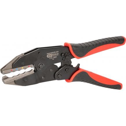 KS TOOLS 115.1475 - Pince à sertir pour joints bout à bout avec gaine thermorétractable