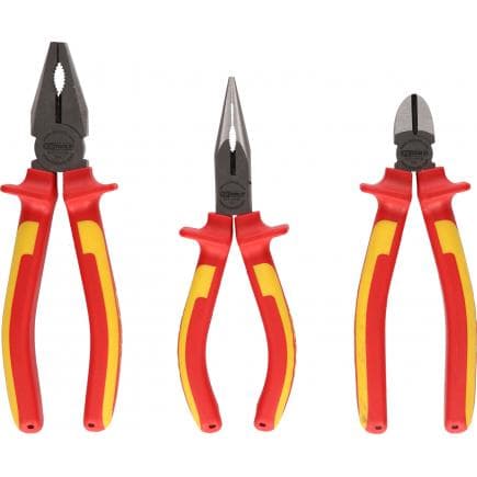 KS TOOLS 117.1110 - Jeu de pinces ERGOTORQUE VDE (3 pcs)