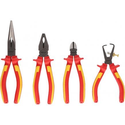 KS TOOLS 117.1160 - Jeu de pinces ERGOTORQUE VDE (4 pcs) variante 2