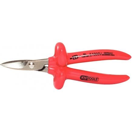 KS TOOLS 117.1206 - Cisaille 1000V, 180 mm