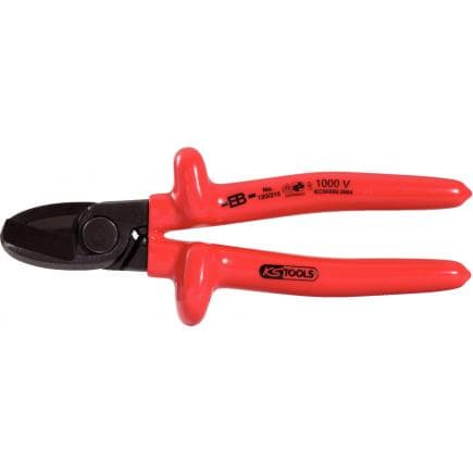 KS TOOLS 117.1259 - Cisaille à main 1000V, 215 mm