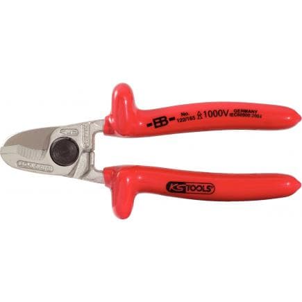 KS TOOLS 117.1287 - Cisaille à main 1000V, 165 mm