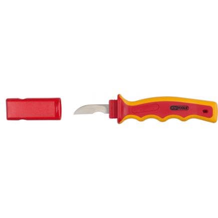 KS TOOLS 117.1329 - Dénudeur de câbles avec revêtement isolant, 200 mm