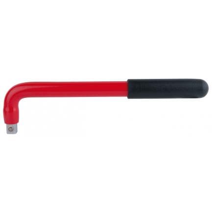 KS TOOLS 117.1403 - Clé mâle 1/2" coudée avec revêtement isolant