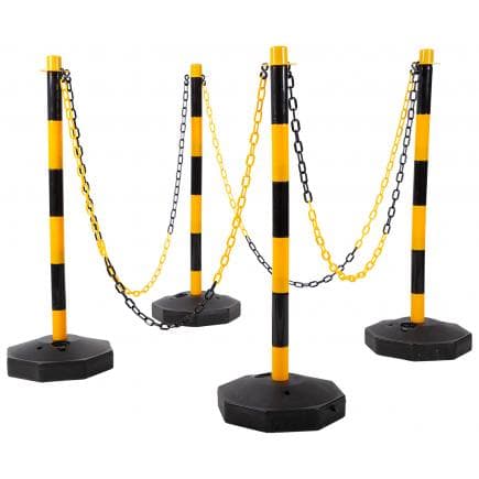 KS TOOLS 117.1550 - Jeu de piquets avec chaîne (13 pcs)