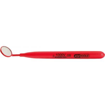 KS TOOLS 117.1630 - Miroir d'inspection avec revêtement isolant, 21 mm, 175 mm