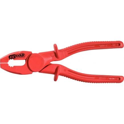 KS TOOLS 117.1639 - Pince universelle en plastique avec revêtement isolant, 200 mm
